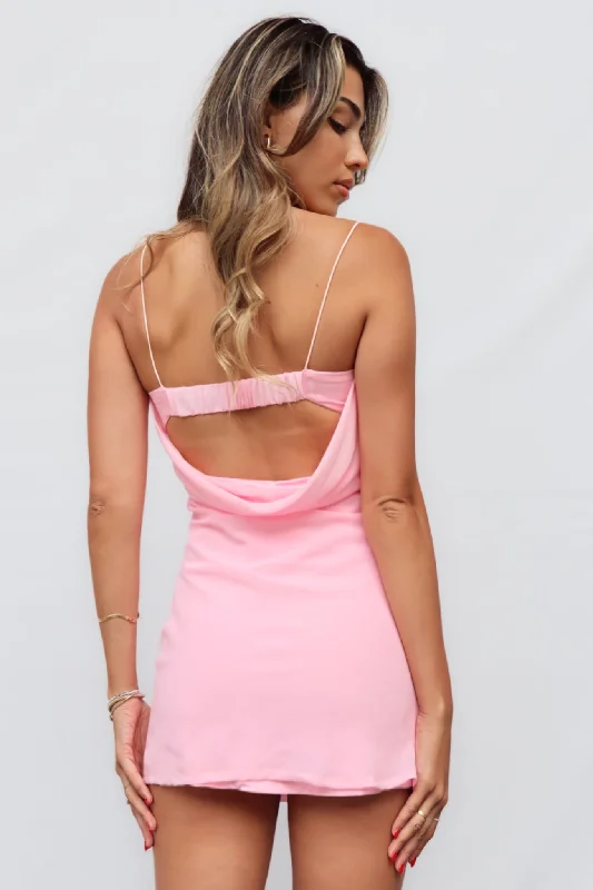 Forward Trendsetter Lexi Mini Dress - Pink