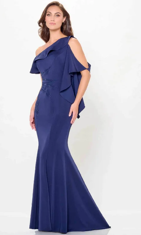 Pastel Styles Cameron Blake CB3237 - Split Sleeve Evening Gown