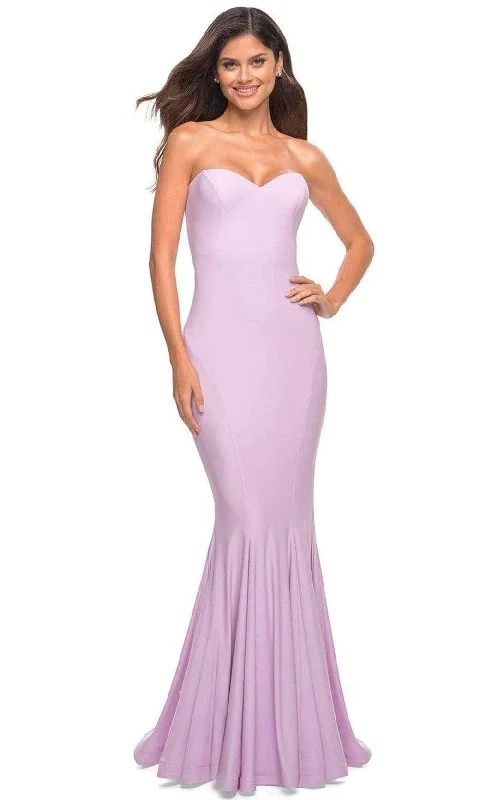 Sophisticated Style La Femme - 30549 Strapless Jersey Gown