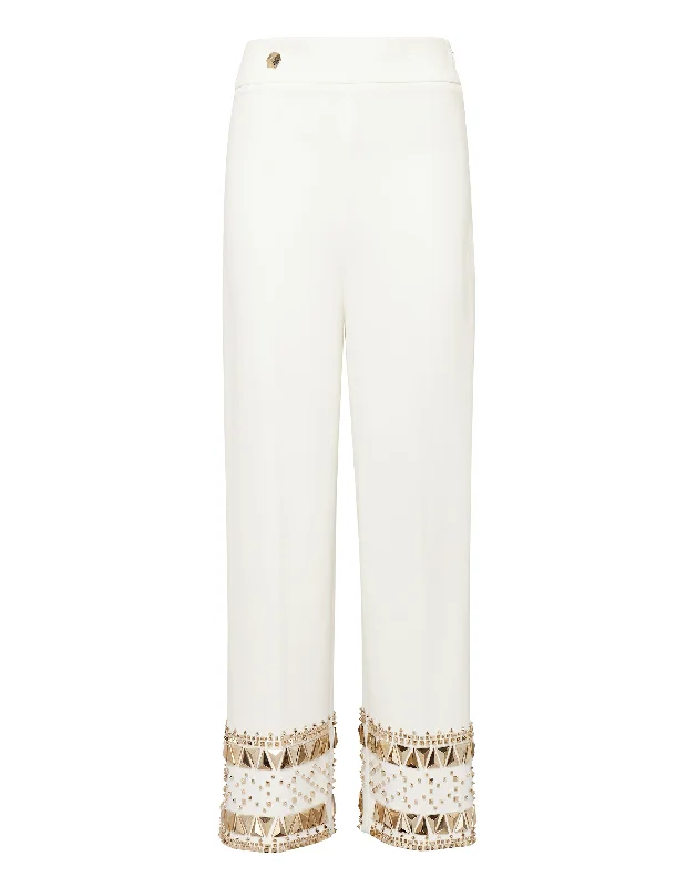 Bid Farewell To The Old Season Cady High Waist Trouser Studs