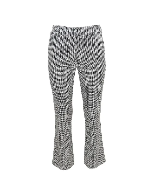 Latest Fashion Eris Baby Houndstooth Pant In Black/ivory