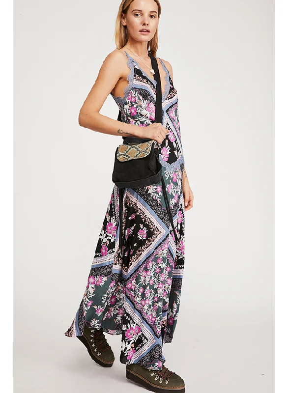 Trendy Street Style Clothing FREE PEOPLE-STEVIE PRINTED MAXI DRESS