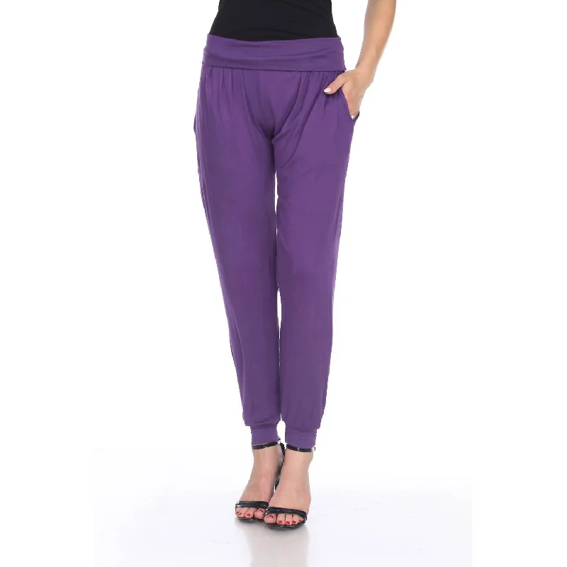 Unbeatable Deals Women's Harem Pants In Purple