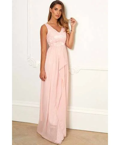 Massive Savings Baliana Blush Maxi Dress