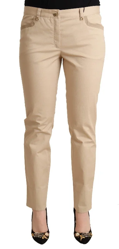 Valentine's Special Dolce & Gabbana Elegant  Cotton Stretch Skinny Women's Pants