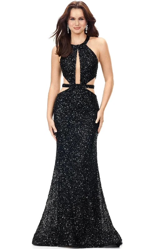 Eclectic Fashion Ashley Lauren 11286 - Sequin Sleeveless Gown