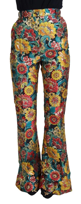 Fashion Essentials Dolce & Gabbana Elegant  Woven Women's Pants