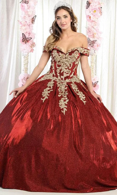 All Season Fashion Collection May Queen LK155 - Sweetheart Off-Shoulder Ballgown