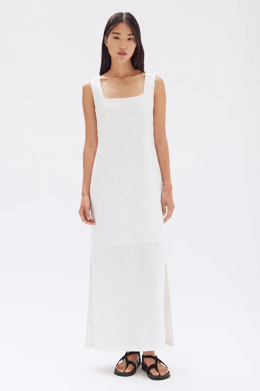 Casual Chic Georgina Linen Maxi Dress