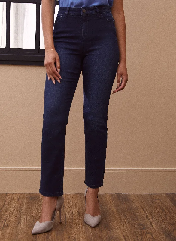 Quality Driven Apparel Straight Leg Jeans