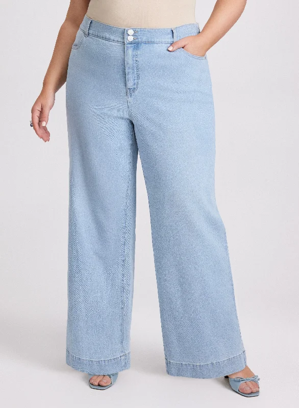 Limited Styles Wide-Leg Jeans