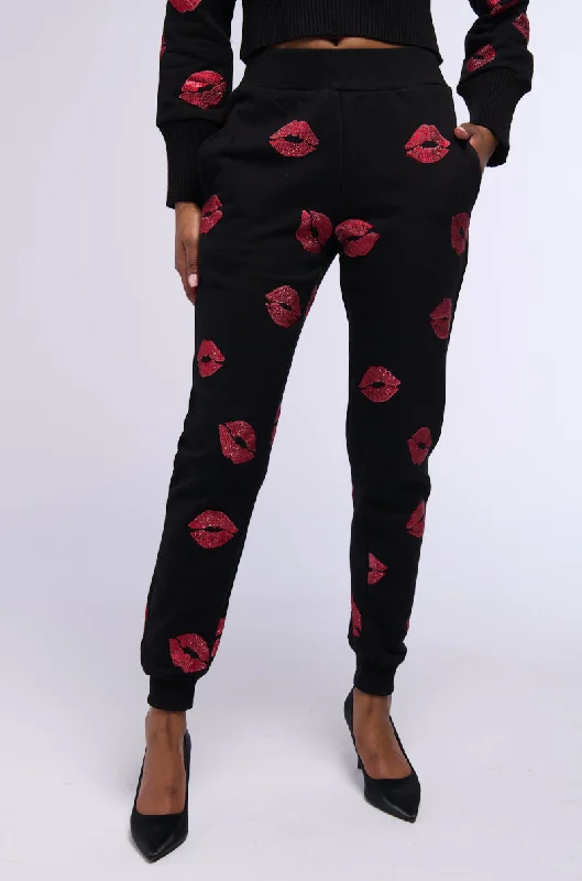 Winter Wardrobe Clearance ALL MY KISSES JOGGER PANT