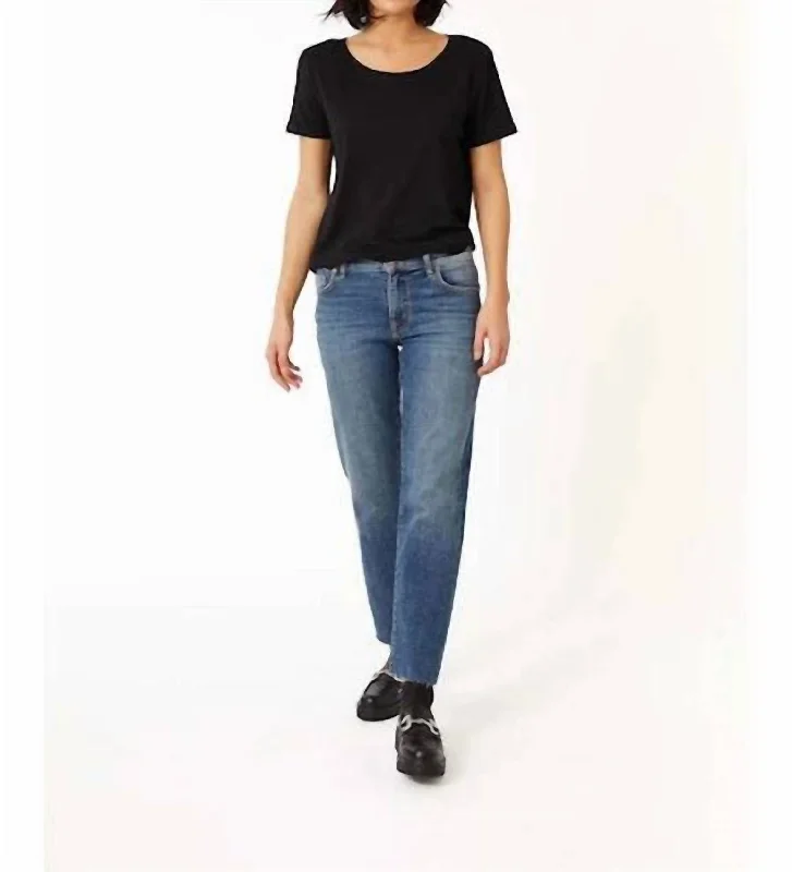 Best Online Women's Boutiques Jessie Slim Jeans In Retro Blue