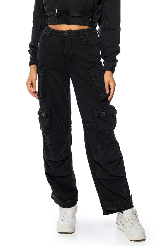 Don't Miss Out HURRICANE SLOUCHY CARGO SWEATPANT