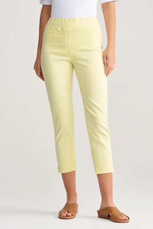 Chic & Cozy Collection Bengajean® 3/4 Slim Leg - Limoncello