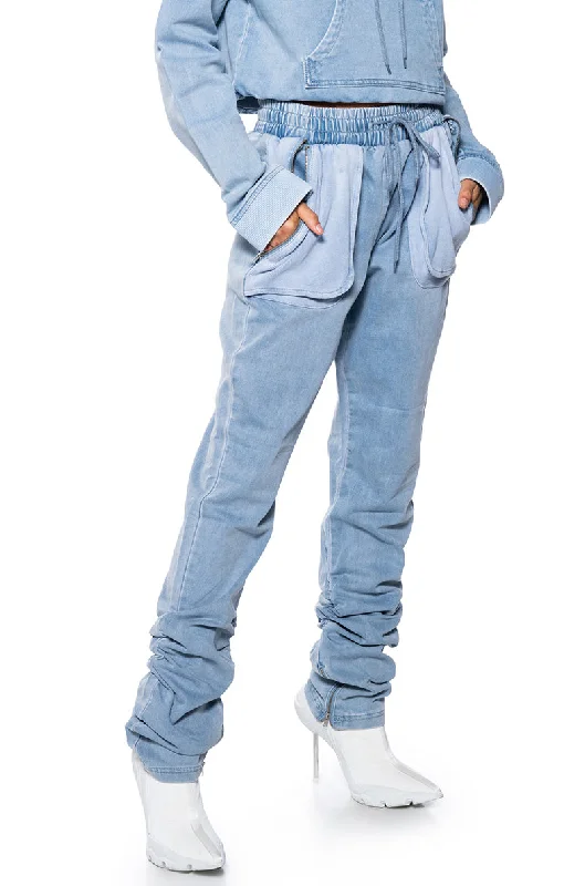 Low Price Special COVER ME IN DENIM JOGGER