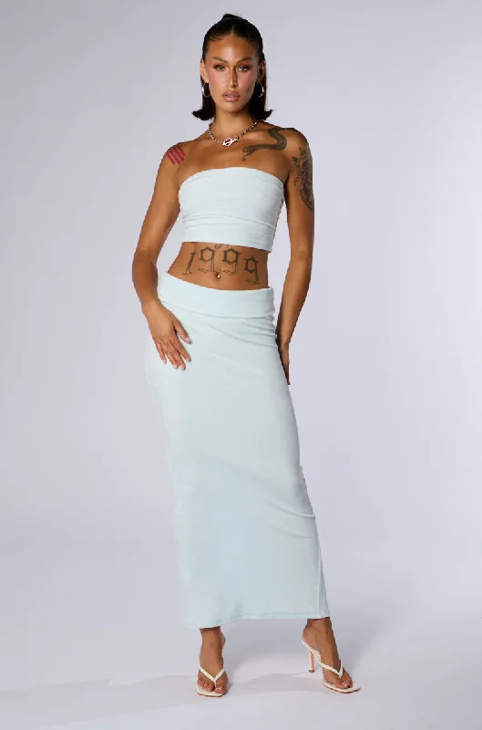 Glamorous Evening Wear HELP YOUR MIND CORSET TOP AND MAXI SKIRT