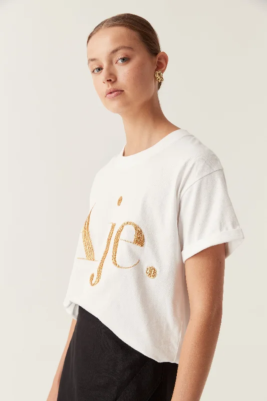 Chic & Cozy Apparel Jasmine Beaded Heritage Tee