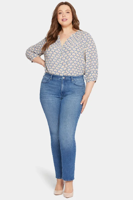 Clothes Woman Sheri Slim Jeans In Plus Size - Sweetbay