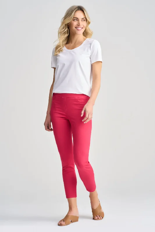 Quality Wear Bengajean® 7/8th Skinny Leg - Dusty Rose