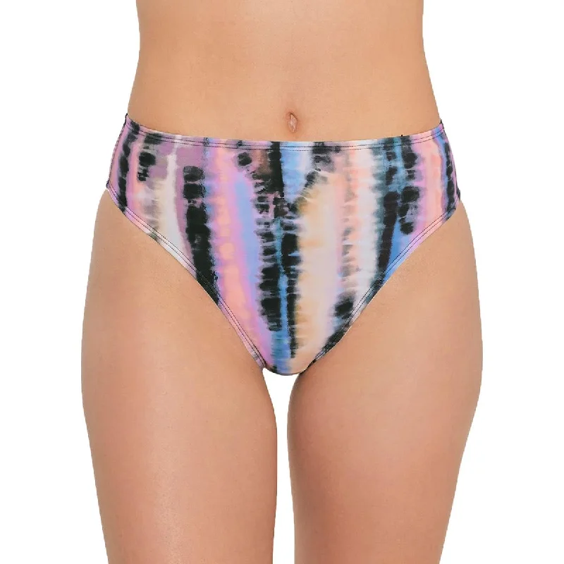 Unbeatable Prices Womens Tie-Dye High-Waist Swim Bottom Separates