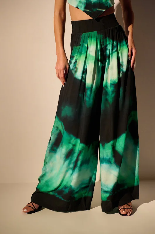 Top Brand Discounts ASTER PRINTED PALAZZO PANT