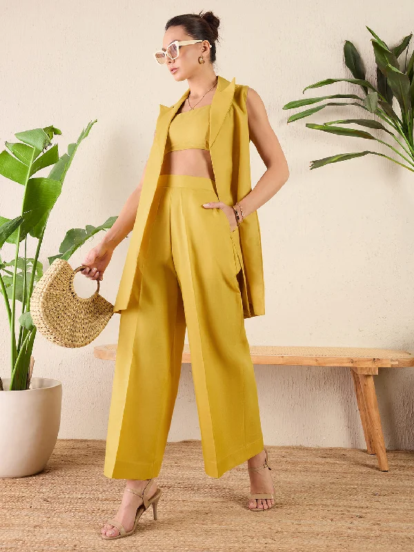 Innovate Your Wardrobe Three Piece Linen Co-ord Set