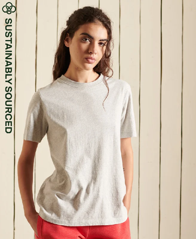 Urban Femme Streetwear Essential T Shirt | Glacier Grey Marle