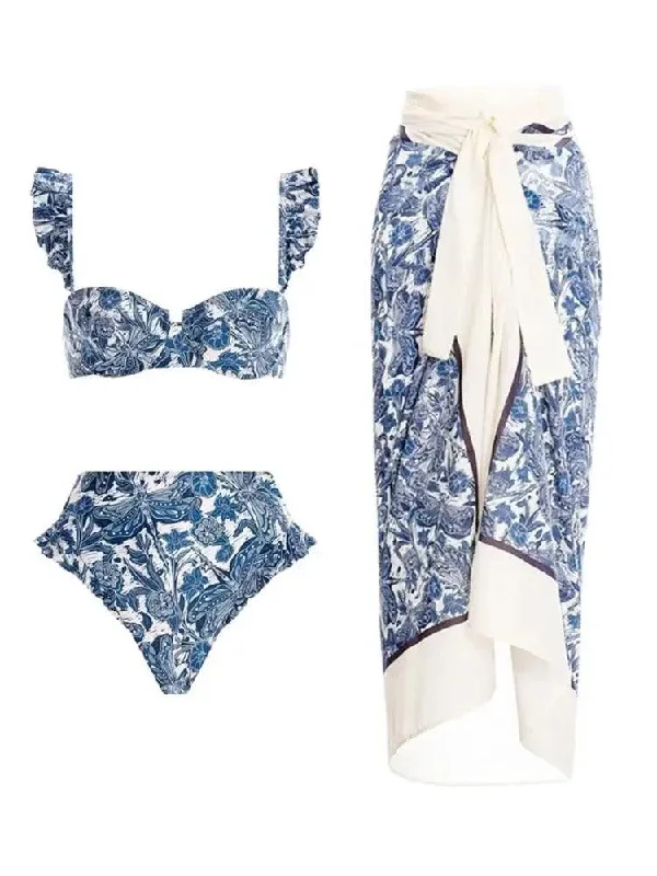 Versatile Outfits Mary Bikini with Sarong