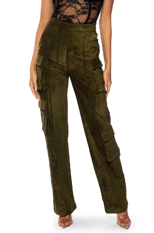 Comfortable Loungewear for Women SMITH AND MILLS ENGAGED FAUX SUEDE PANT