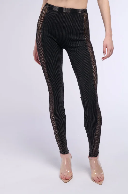 Edgy Fashion CALLING ALL BASICS MINERAL WASH LEGGING