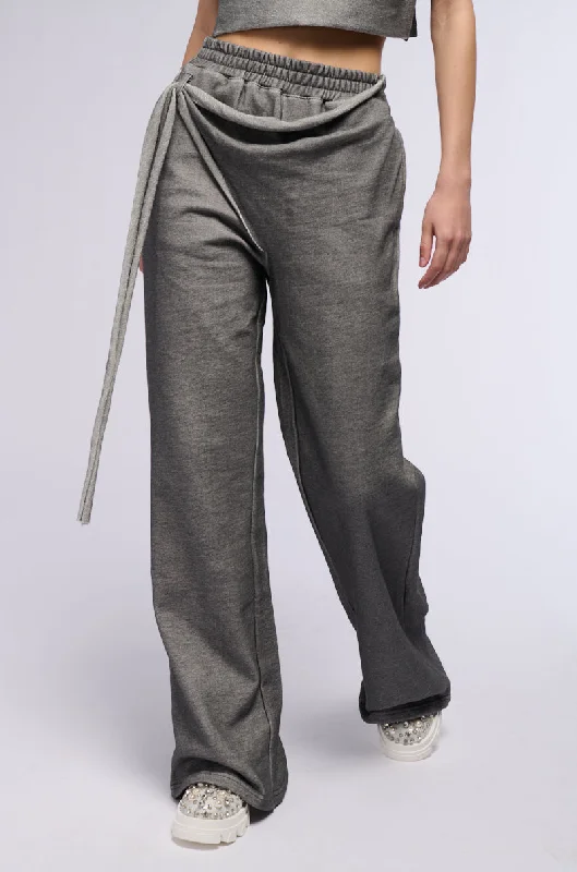 Chic Trends For The Fashion Savvy MAIA WIDE LEG JOGGER PANT