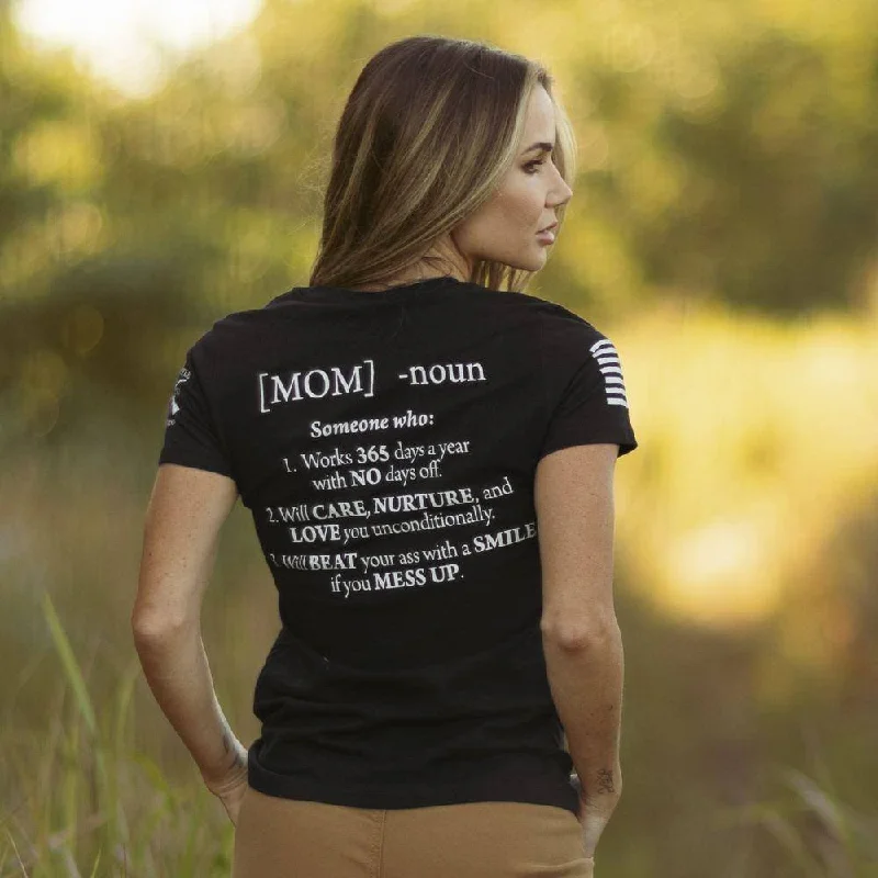 Flash Sales Women's Mom Defined T-Shirt - Black