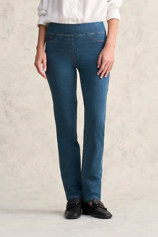 Signature Style Essentials Bengajean® Straight Cashmere Feel - Denim Wash