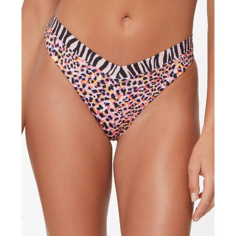 Premium Style Womens Printed V-Waist Swim Bottom Separates