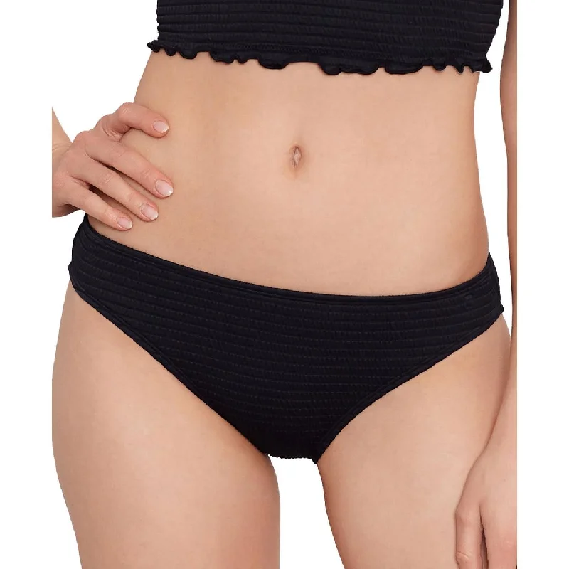 Odd Size Clearance Sale Womens Ribbed Hipster Swim Bottom Separates